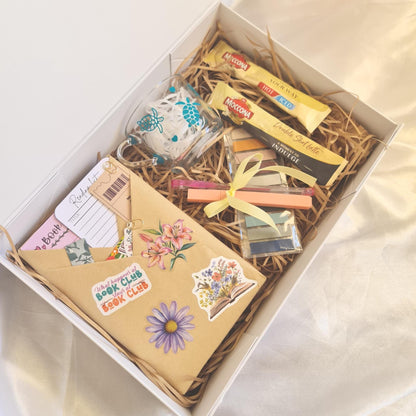 Mystery Book Gift Set, Book Lover Gift Set With A Mug, Blind Date With A Book