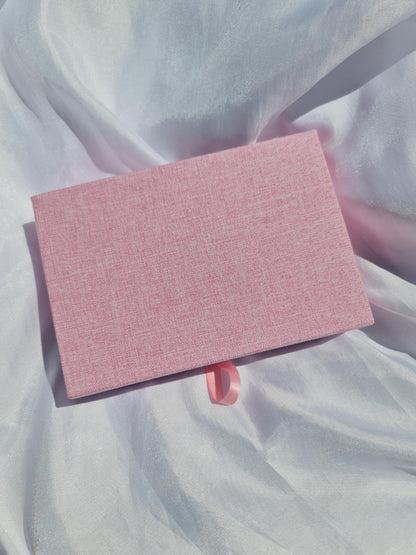 Pregnancy Announcement Keepsake Box | You're Going to Be a Daddy Gift | Baby Reveal Box for Husband | Linen Photo Box | New Dad Gift