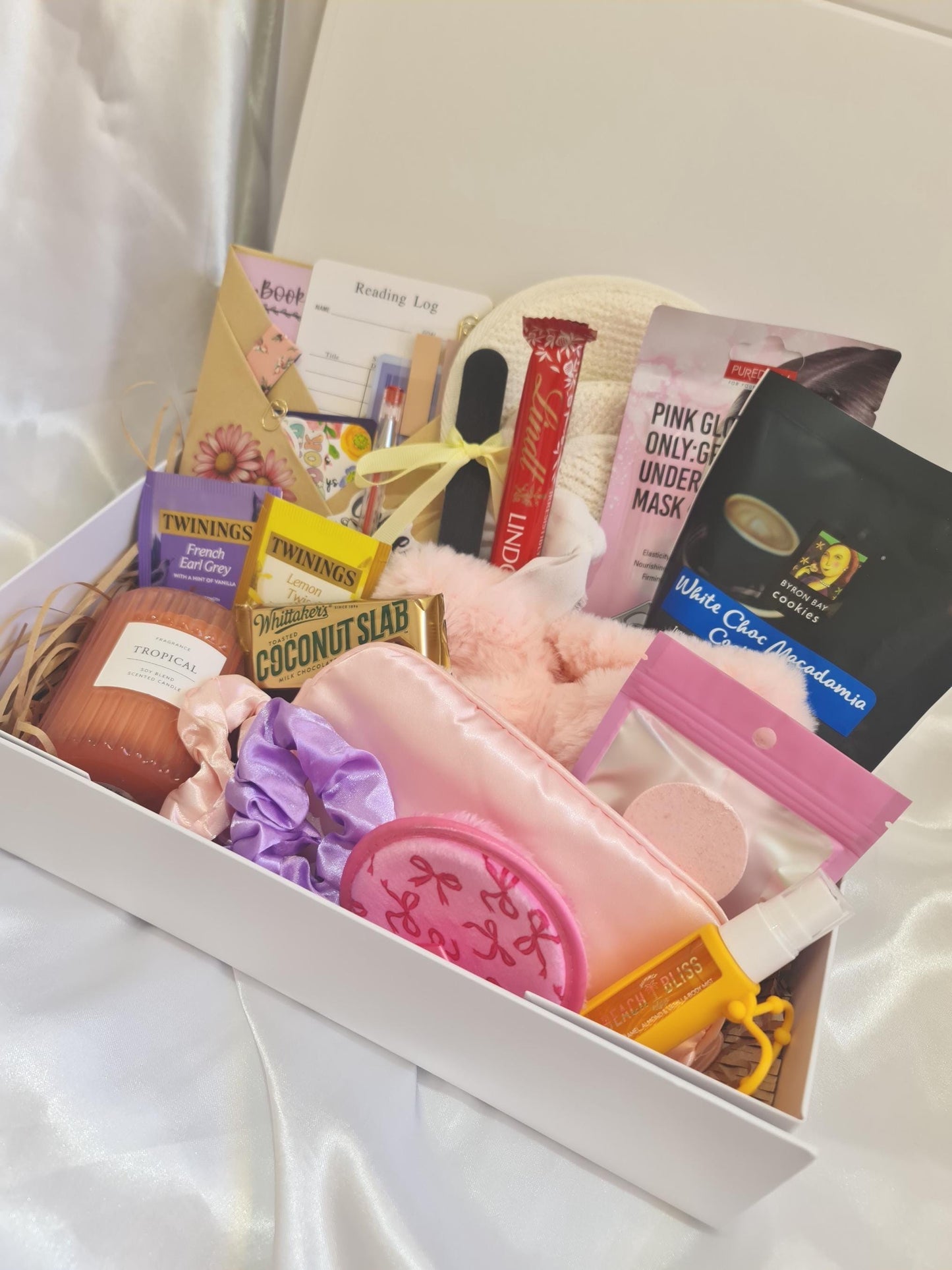 Luxury Self-Care Mystery Book Gift Set, Blind Date With A Book Gift Set, Relaxation & Wellness Gift, Mindfulness Surprise Package