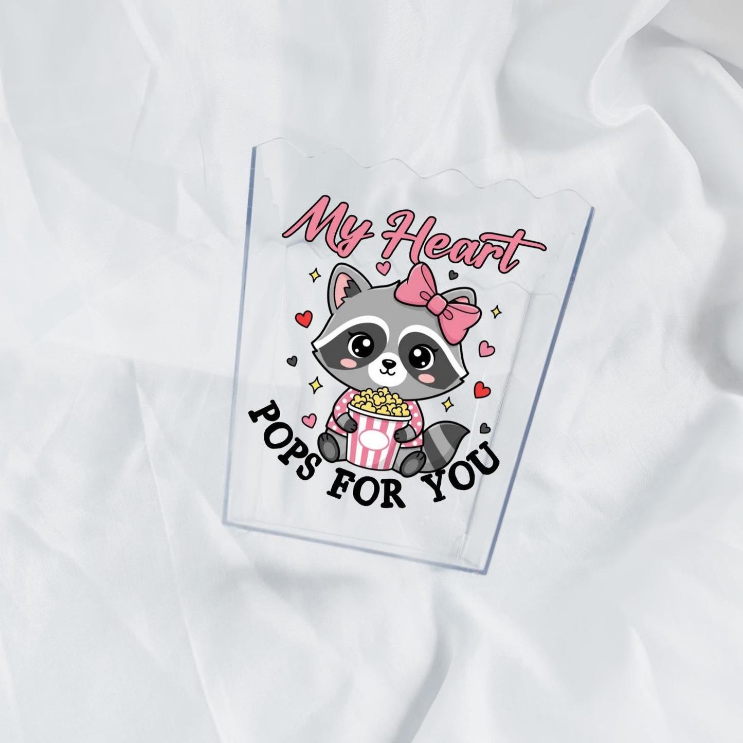 Personalised Romantic Movie Night Popcorn Box,  Custom Couples Gift, Valentine's Movie Night Snack Bucket