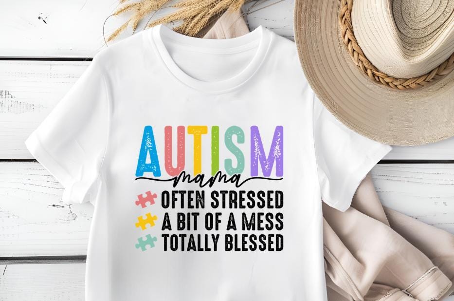 Autism Mama Shirt, Proud Autism Mom T Shirt, Neurodiversity Advocate Tee