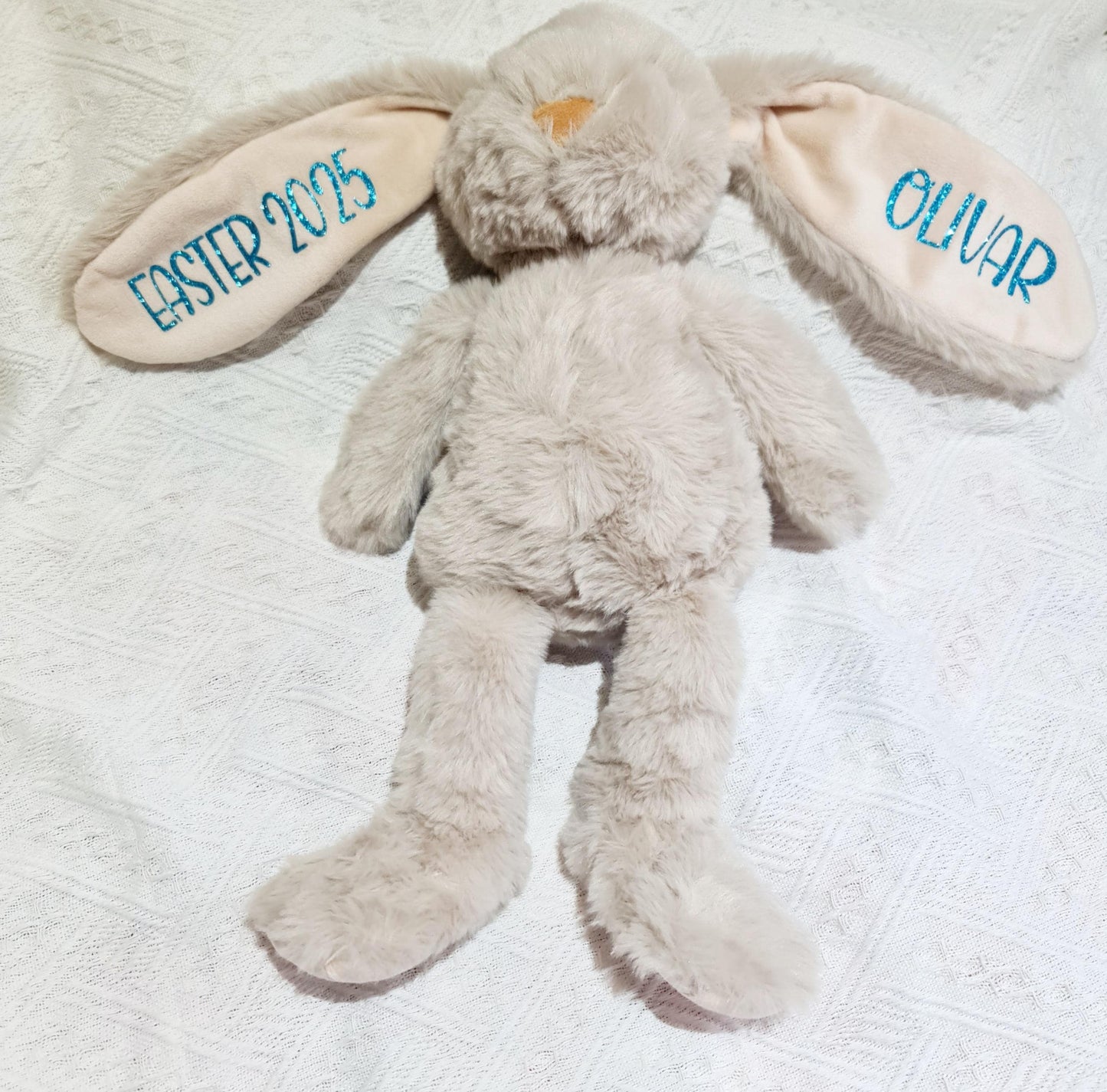Personalised Bunny Plush | Custom Baby Gift | Personalised Soft Bunny | Baby Shower Gift | Birthday Bunny | New Baby Keepsake