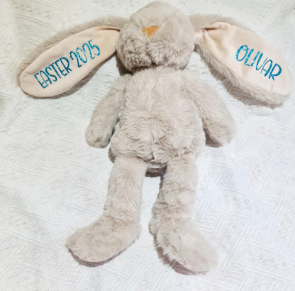 Personalised Bunny Plush | Custom Baby Gift | Personalised Soft Bunny | Baby Shower Gift | Birthday Bunny | New Baby Keepsake