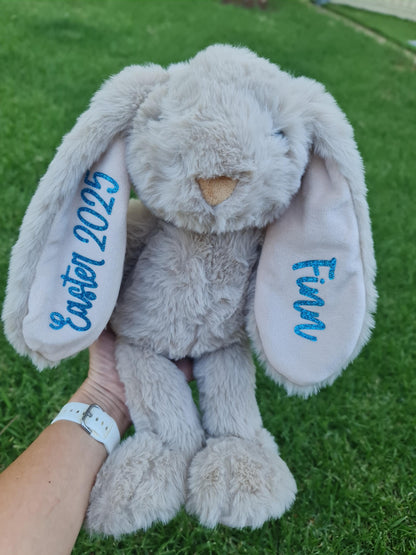 Personalised Bunny Plush | Custom Baby Gift | Personalised Soft Bunny | Baby Shower Gift | Birthday Bunny | New Baby Keepsake