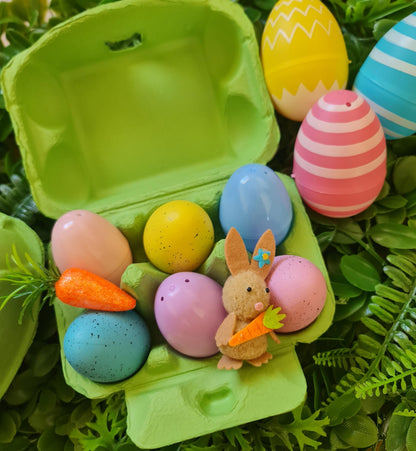 Personalised Easter Egg Carton  Custom Name Fillable Easter Gift Box  Kids Easter Gift