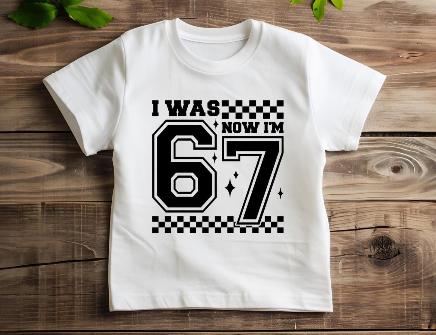 I Was 6 Now Im 7 Birthday Shirt  Kids Seventh Birthday Outfit