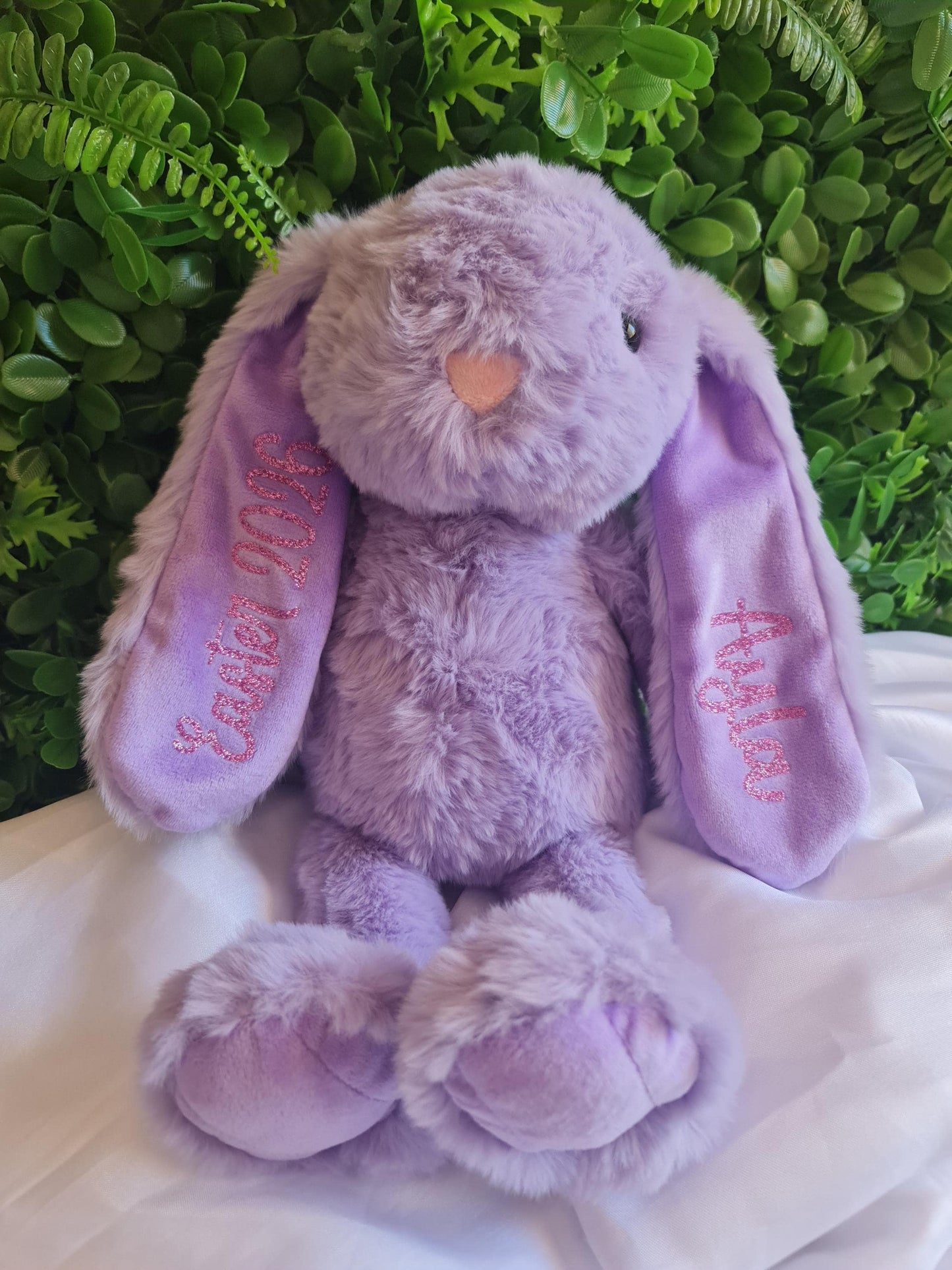 Personalised Bunny Plush | Custom Baby Gift | Personalised Soft Bunny | Baby Shower Gift | Birthday Bunny | New Baby Keepsake