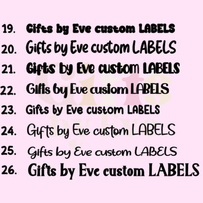 Custom Pantry Labels | Personalised Vinyl Pantry Decals | Kitchen Storage Labels | Spice Jar, Canister & Container Labels