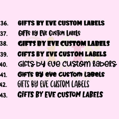 Kids Toy Storage Vinyl Labels | Playroom Organisation Stickers | Toy Box And Storage Bin Decals | Nursery & Playroom Labels