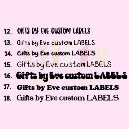 Custom Pantry Labels | Personalised Vinyl Pantry Decals | Kitchen Storage Labels | Spice Jar, Canister & Container Labels