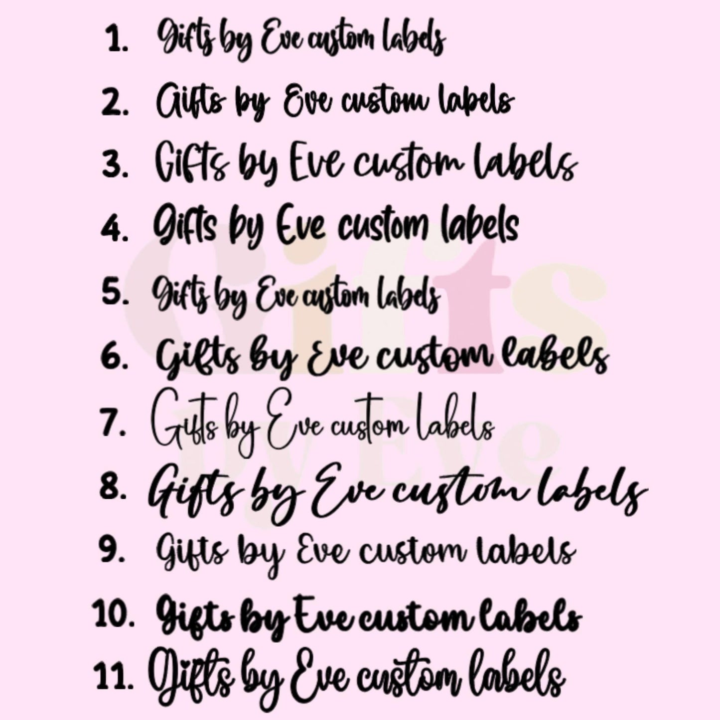 Custom Vinyl Name Labels | Personalised Sticker Decals for Kids, School & Party Items