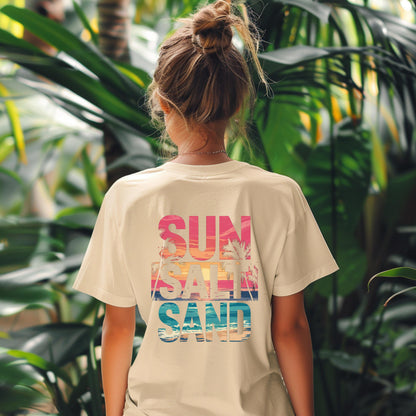 Salty Beach T-Shirt | Coastal Graphic Tee | Beach Vacation Shirt | Summer Ocean T-Shirt | Salty Vibes Tee | Retro Beach Shirt | Summer Top