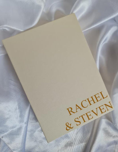 Personalised Wedding Keepsake Book Box | Wedding Memory Box | Custom Couple Keepsake Box | Decorative Storage Book Box | Anniversary Gift