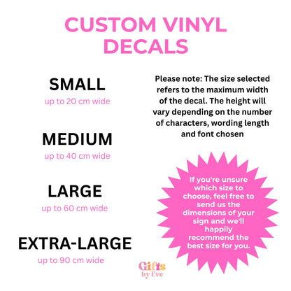 Custom Iron On Baby Shower Decal | Personalised Fabric Backdrop Transfer | DIY Baby Shower Sign | Welcome Sign Iron On | Event Backdrop Sign