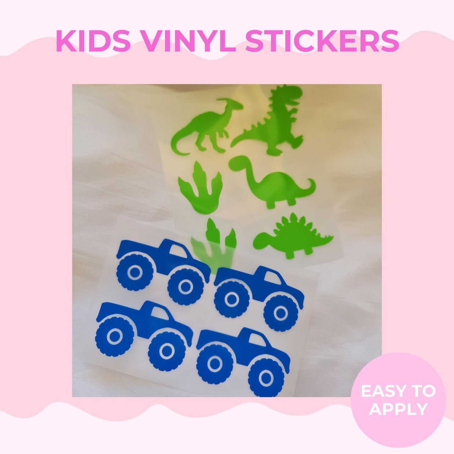 Kids Waterproof Stickers for School Supplies | Kids Vinyl Label Sheet | Waterproof Labels for School Supplies, Lunch Boxes & Drink Bottles