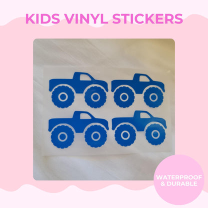 Kids Waterproof Stickers for School Supplies | Kids Vinyl Label Sheet | Waterproof Labels for School Supplies, Lunch Boxes & Drink Bottles
