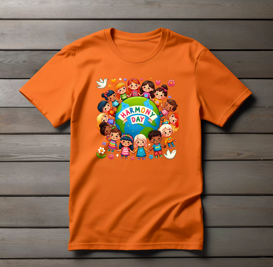 Harmony Day Earth Kids Tee